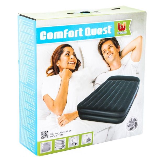 Матрас Bestway 203х152 см 67403N черный